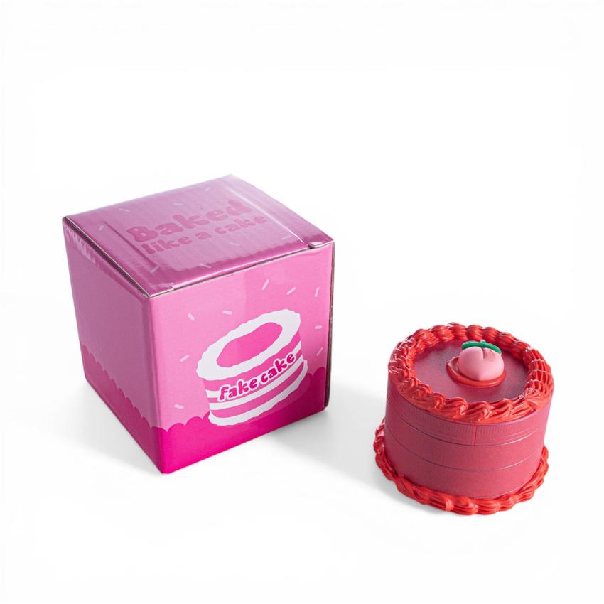 63mm 4 Piece Grinder - Peach Cake - (1 Count)