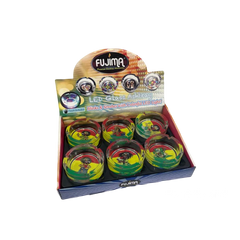 ASHTRAY LED JAMAICAN RASTA DESIGN GA52