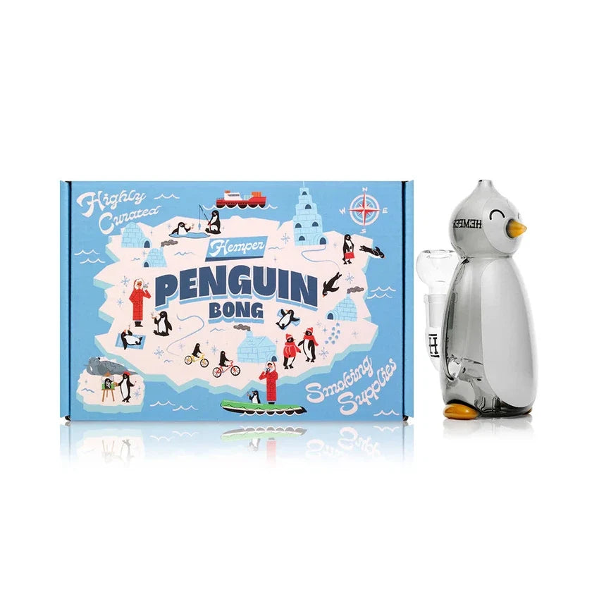 6.2" Hemper Penguin Bong - (1 Count)