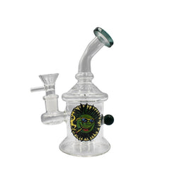 6.3" Bent Neck Nub Waterpipe - Colors May vary - (1 Count)