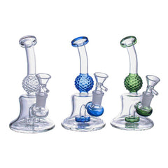 6.3" Shower Perc Drop Waterpipe - Colors May vary - (1 Count)