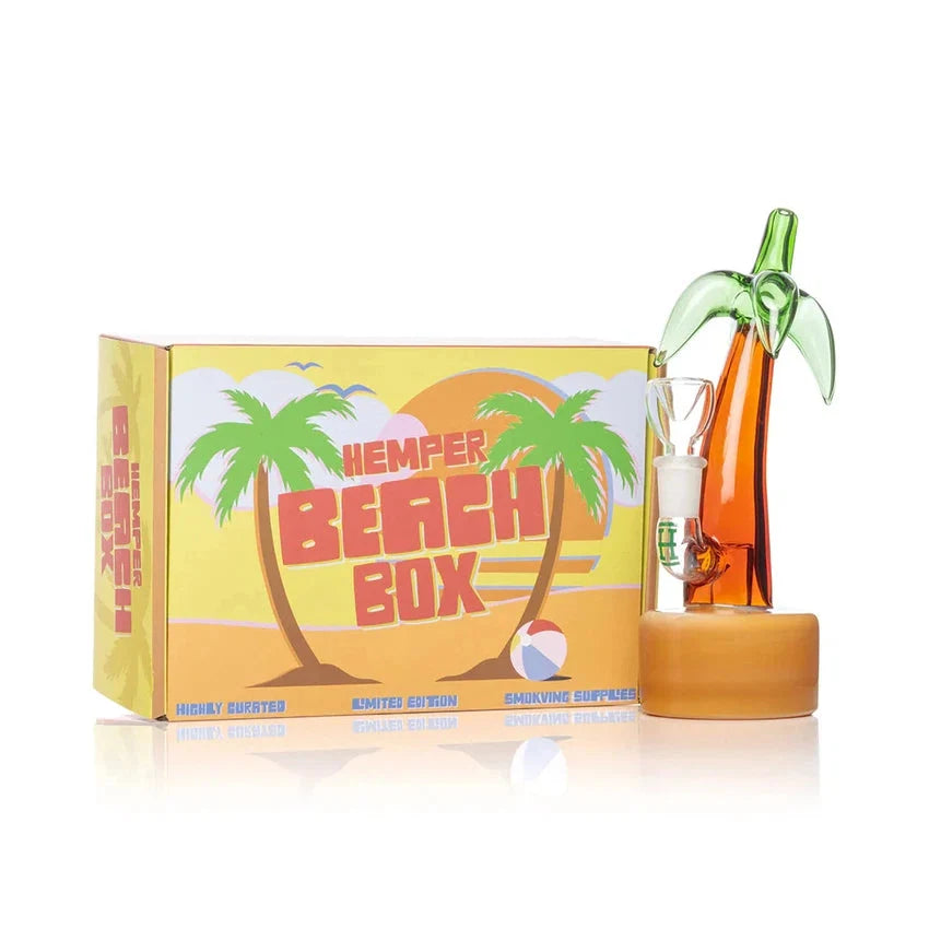 7" Hemper Palm Tree Bong - (1 Count)