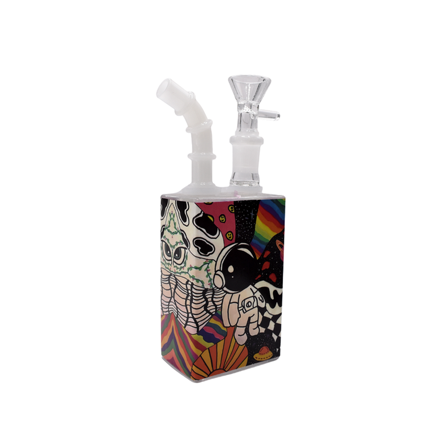 7" Juice Box Water Pipe - Astro Man -  (1 Count)
