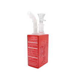 7" Juice Box Water Pipe - Cupid -  (1 Count)