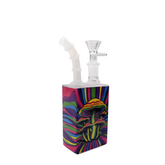 7" Juice Box Water Pipe - Mountain Top Shrooms -  (1 Count)