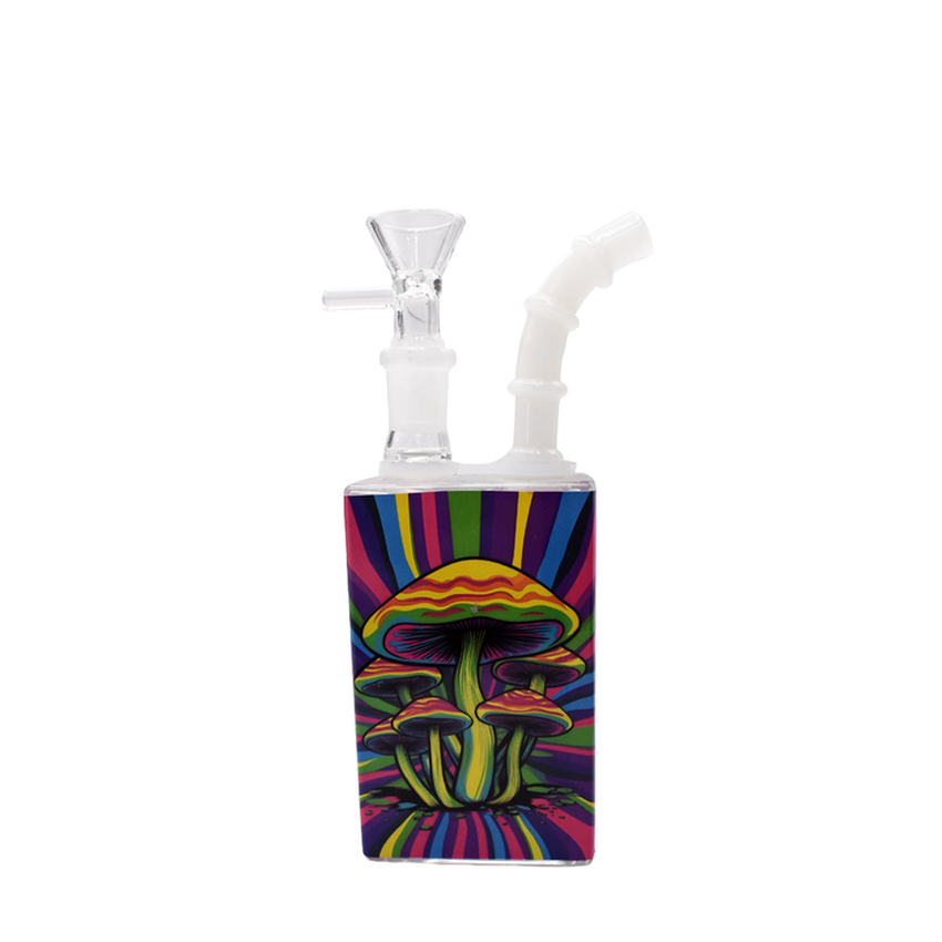 7" Juice Box Water Pipe - Mountain Top Shrooms -  (1 Count)
