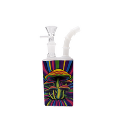 7" Juice Box Water Pipe - Mountain Top Shrooms -  (1 Count)