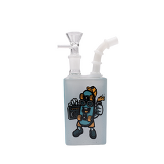 7" Juice Box Water Pipe - Pickle Skate -  (1 Count)