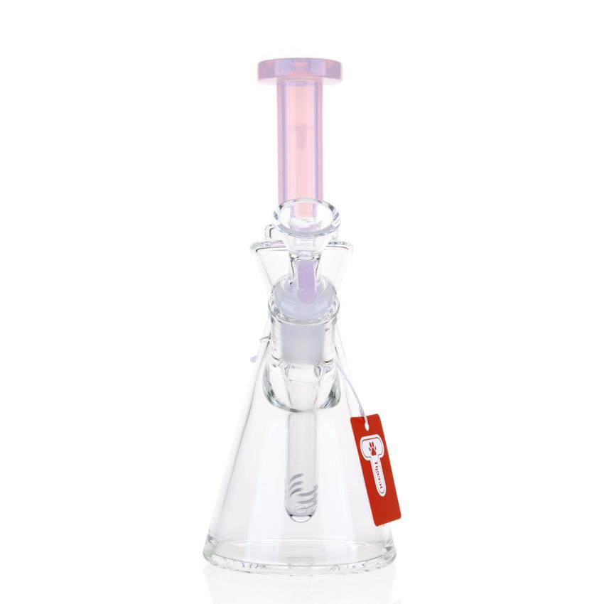 8" Beaker Tube Water Pipe - Various Colors - (1 Count)