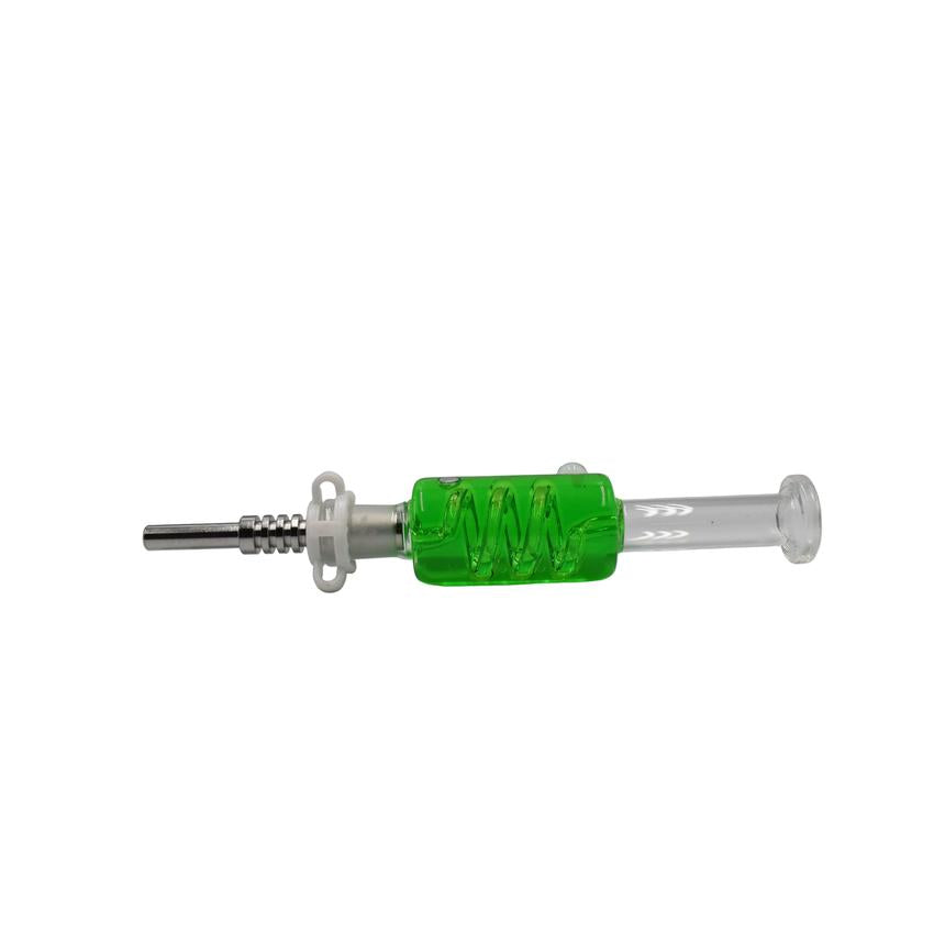 8" Glycerin Dab Straw - Colors May Vary - (1 Count)