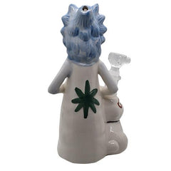 9" Ceramic Water Pipe - Color May Vary - (1 Count)