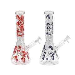 9.8" Shroomin' Waterpipe - Colors May Vary- (1 Count)