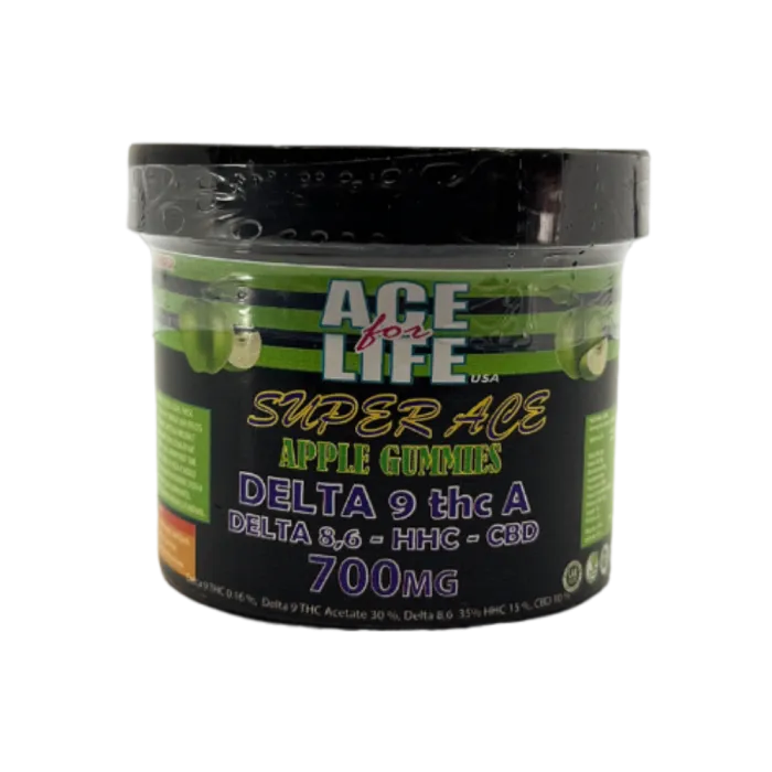 AFL SUPER ACE GUMMIES 700MG 7PC