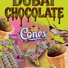 A GIFT FROM NATURE D9 CONES DUBAI CHOCOLATE
