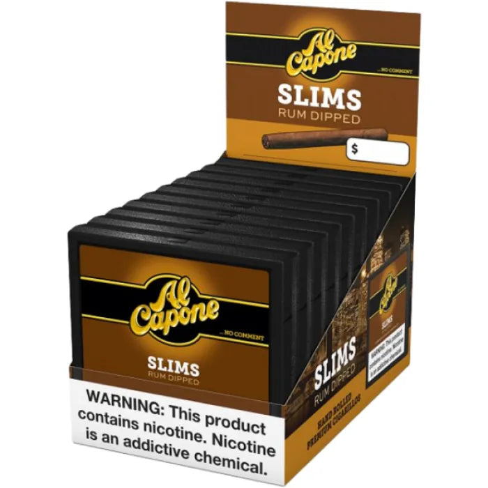 AL CAPONE CIGARILLOS SLIM 10PK - RUM