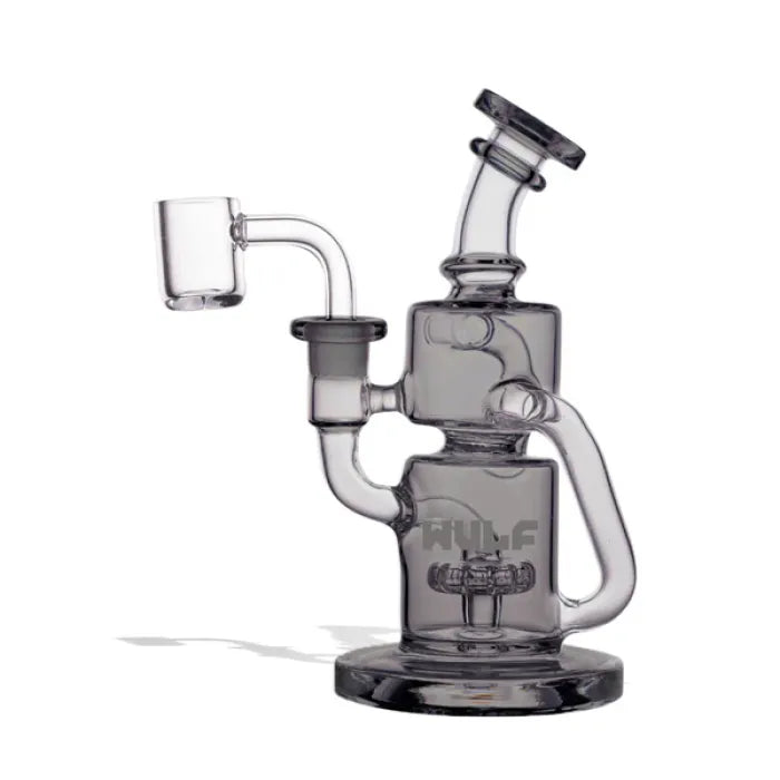 WULF ALPHA GLASS DAB RIG 14MM QUARTZ BANGER