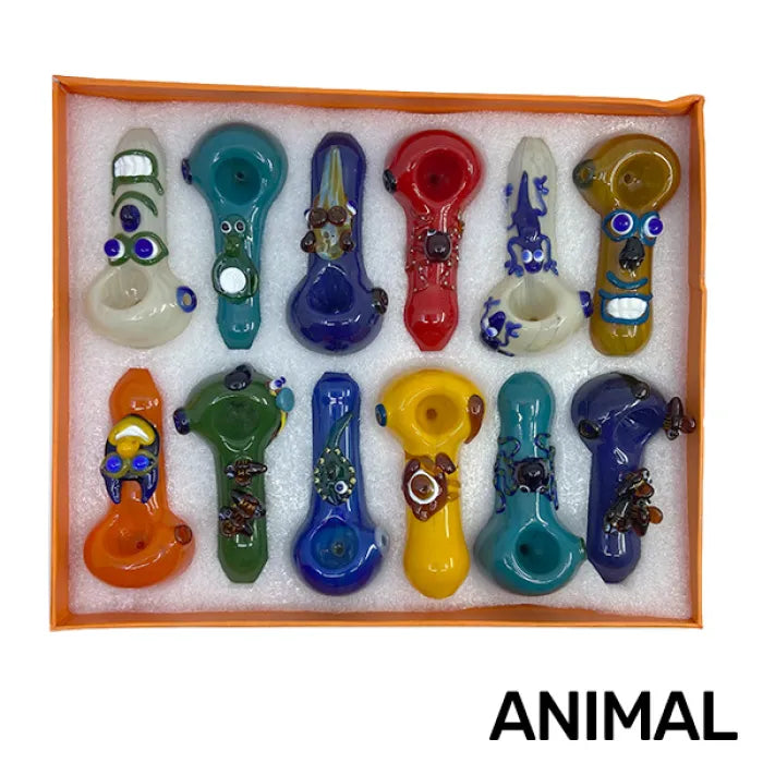 APEX GLASS HANDPIPE 4"