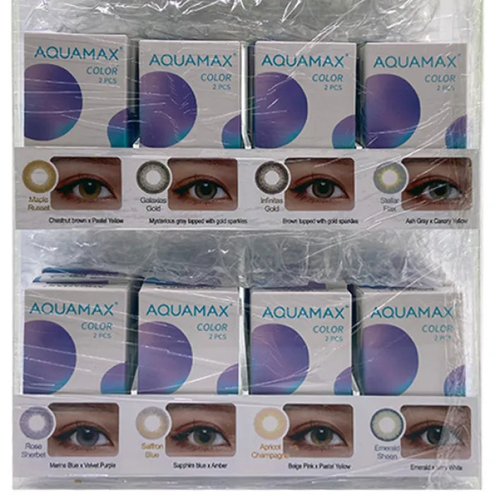 AQUAMAX EYE CONTACT LENSE - ASSORTED