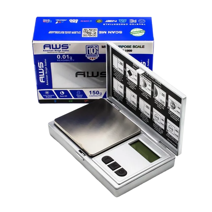 AWS SCALE AWS-150 0.01G - SILVER