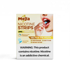 MELTA NICOTINE STRIPS 2MG 20PC 5CT