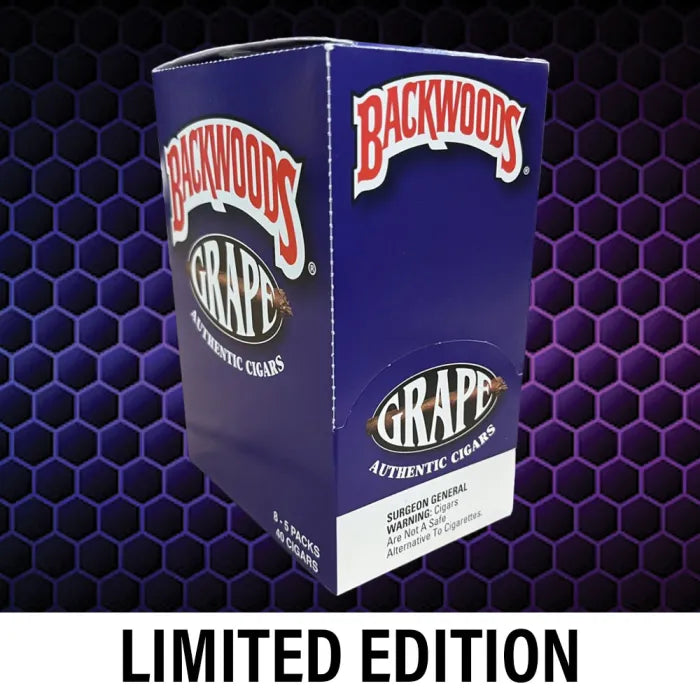 BACKWOODS CIGARS 5PK GRAPE - LIMITED EDITION