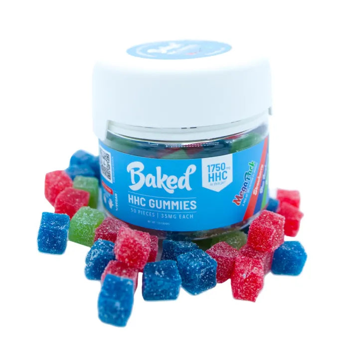 BAKED HHC GUMMIES VARIETY MEGAPACK 50CT