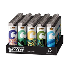 BIC LIGHTER 50PC - ECOLUTIONS LCWTPLY1-A-AST