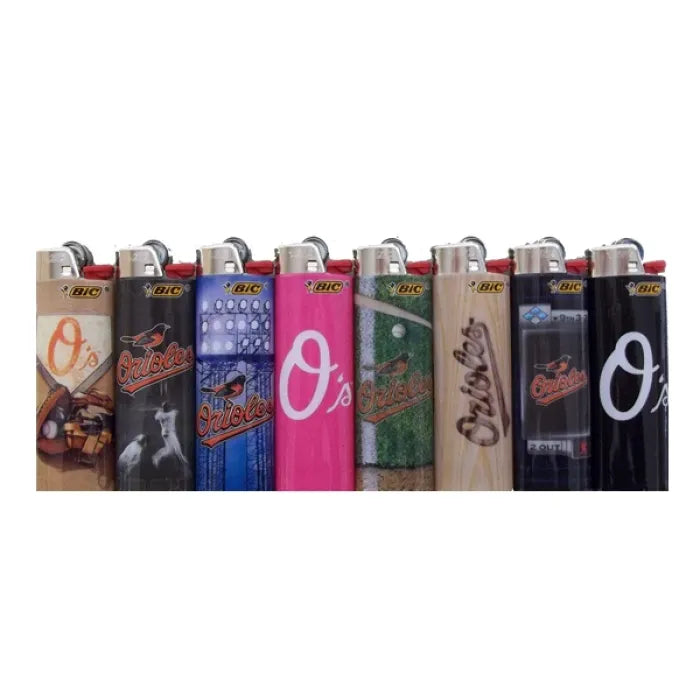 BIC LIGHTER 50PC - ORIOLES LCR199BOR-C-AST