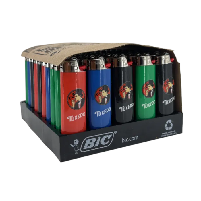 BIC LIGHTER 50PC - TUXEDO PROMO