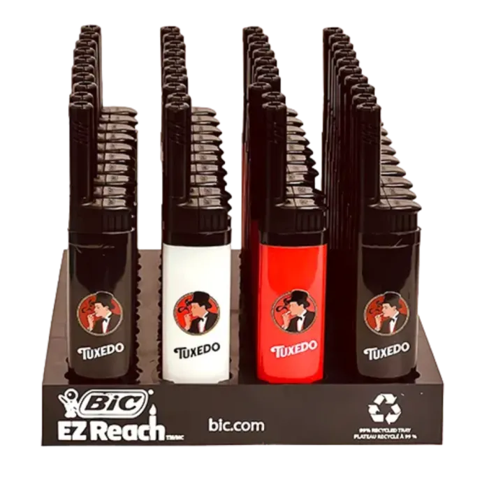 BIC LIGHTER EZ REACH TUXEDO BEZ-414
