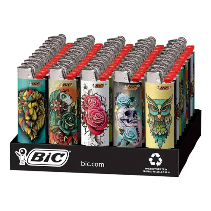 BIC LIGHTER - TATTOOS LCWT1TT-H-AST