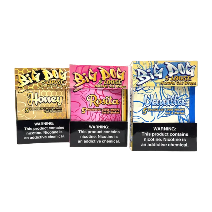 BIG DOG BROADLEAF WRAPS 8PK