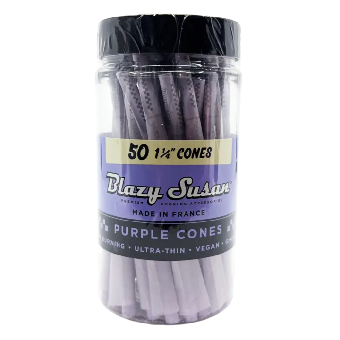 BLAZY SUSAN PURPLE CONES 50CT