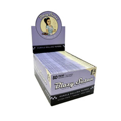 BLAZY SUSAN PURPLE ROLLING PAPER 1 1/4 50CT/50PK