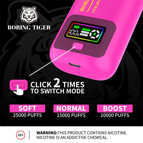 BORING TIGER 25K DISPOSABLE 5PCBORING TIGER 25K DISPOSABLE