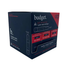 BUDGET LE STARTER BOX D8 CARTRIDGE 1G 30CT - SAT/IND/HYB
