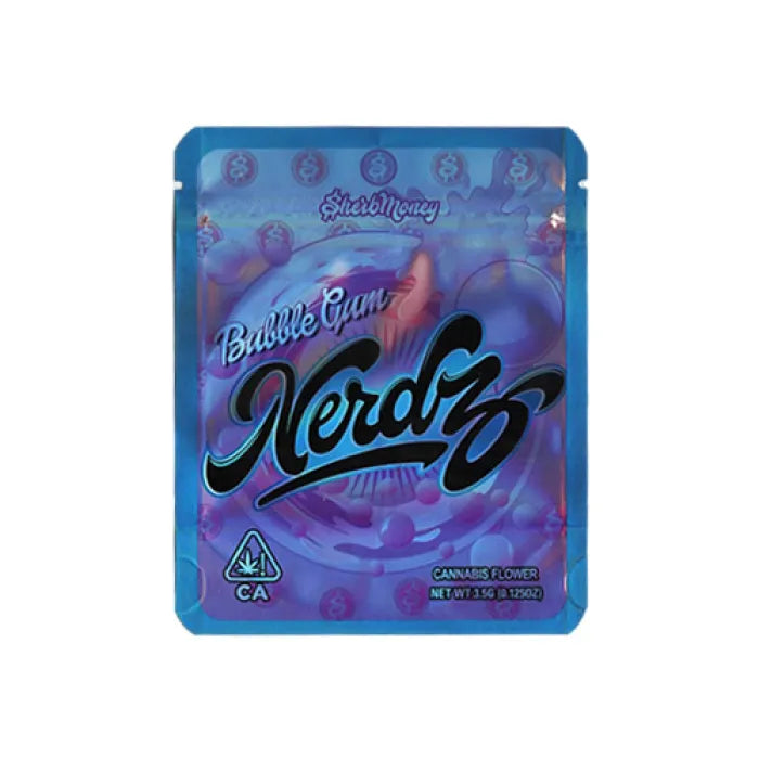 SMOKE PROOF BAGS - BUBBLE GUM NERDZ