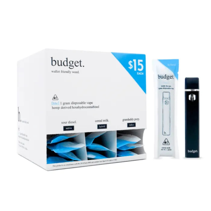 BUDGET HHC DISPOSABLE ( SAT/INDIC/HYBRID )