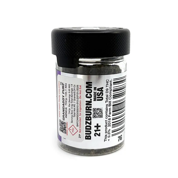 BUDZ BURN EXOTIC THCP FLOWER 7G