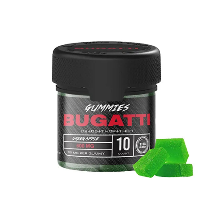 BUGATTI GUMMIES D9 THC 600MG/10CT