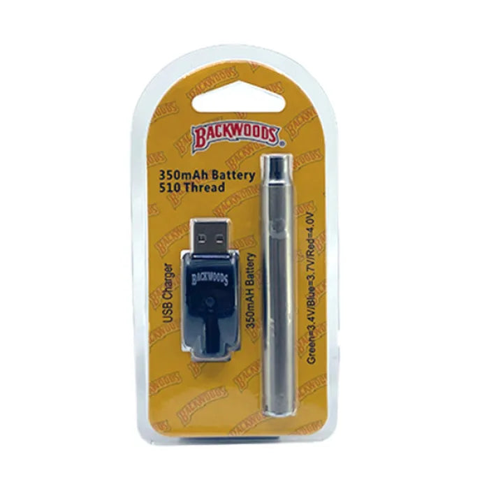 BACKWOODS BATTERY 350mAh 510 THRED - ASSORTED