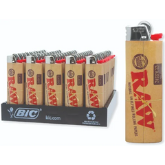 BIC LIGHTER 50CT DISPLAY - RAW CLASSIC