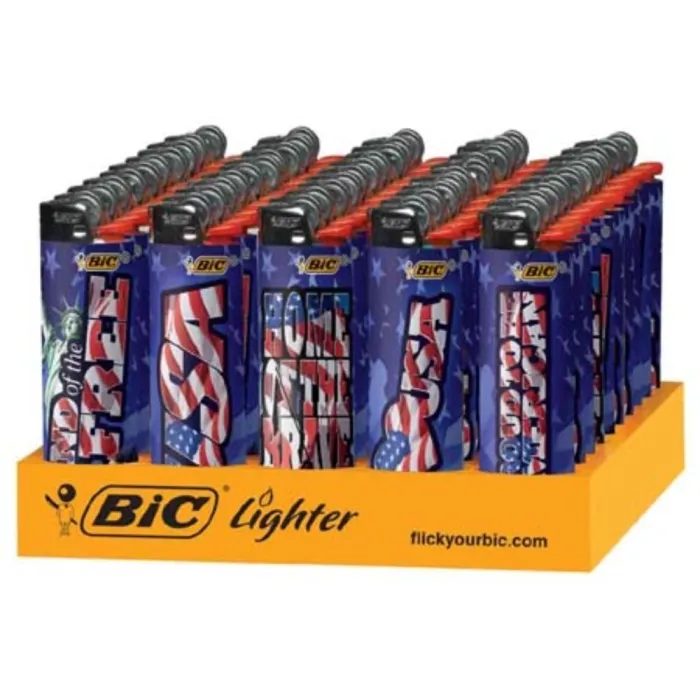 BIC LIGHTER 50PC - AMERICANA