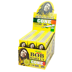 BOB MARLEY 1 1/4 CONES 6PK