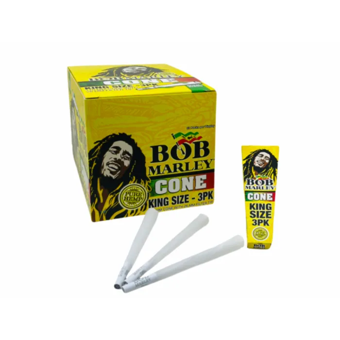 BOB MARLEY KING SIZE CONES 3PK