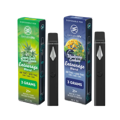 CANNABIS LIFE DELTA 8 THC 3G DISPOSABLE VAPE - ENTOURAGE BLEND