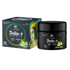 CANNABIS LIFE DELTA 9 LEMON LIME GUMMIES 300MG