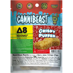 CANNIBEAST D8 EDIBLES 1000MG