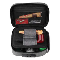 CANVAS BAG WITH LOCK - BACKWOODS SMOKING GIRL