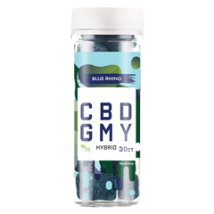 CBD GUMMIES - 30CT Blue Rhino 1500mg (50mg ea.) – HYBRID